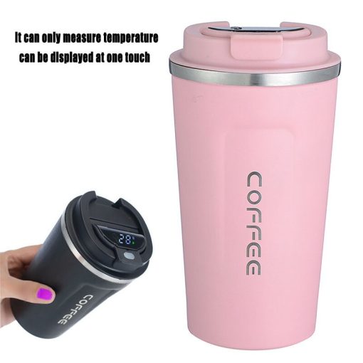 Smart Thermal Coffee Mug LED Temperature Display Insulated