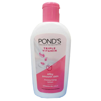 Pond's Triple Vitamin Moisturizing Lotion, Silky Smooth Skin 100ml